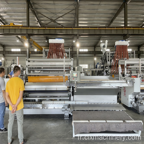 Usine de film étirable coulé de 2000 mm à opération facile